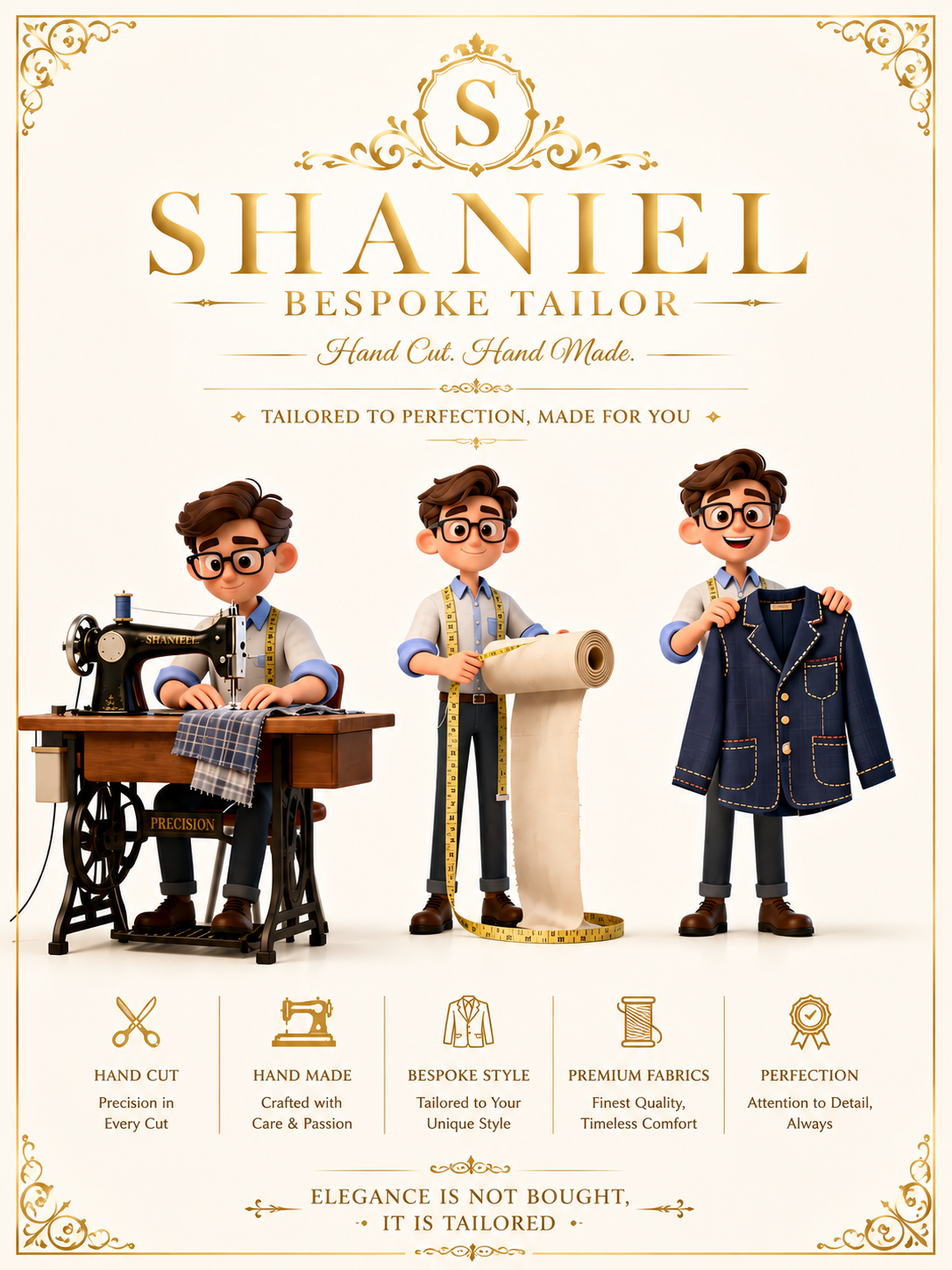 Richard (Rustam) — Master Tailor at Shaniel Bespoke Tailor Hong Kong