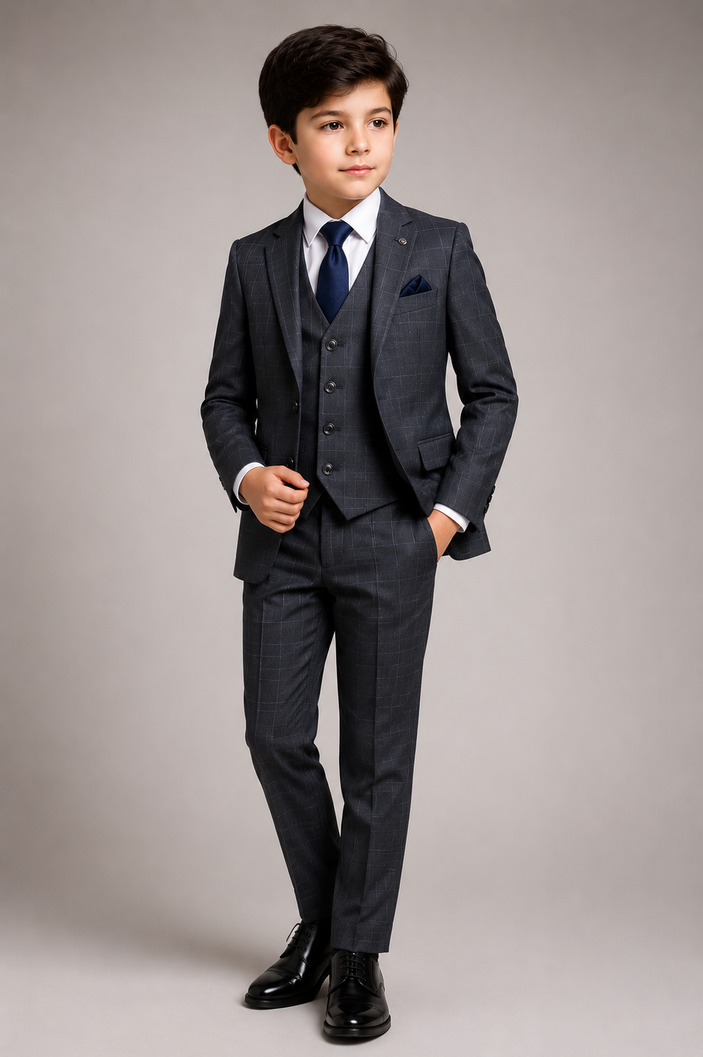 Boys 3-Piece Bespoke Suit