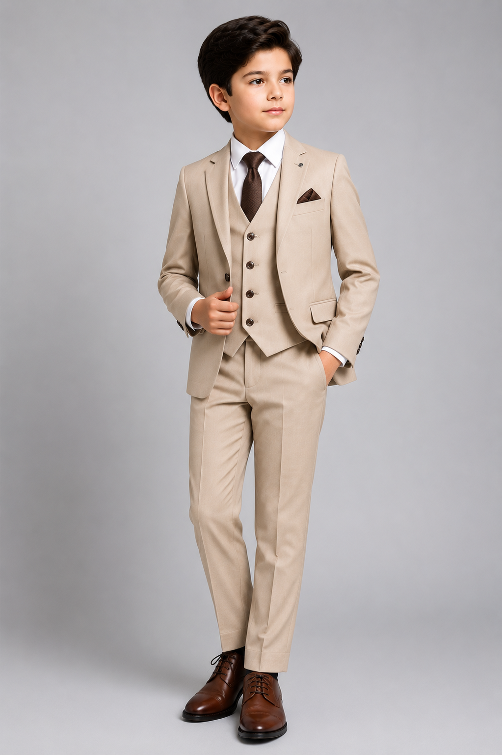 Boys 3-Piece Bespoke Suit — Formal