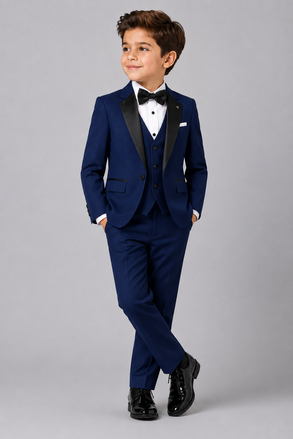 Boys Tuxedo — Navy Dapper