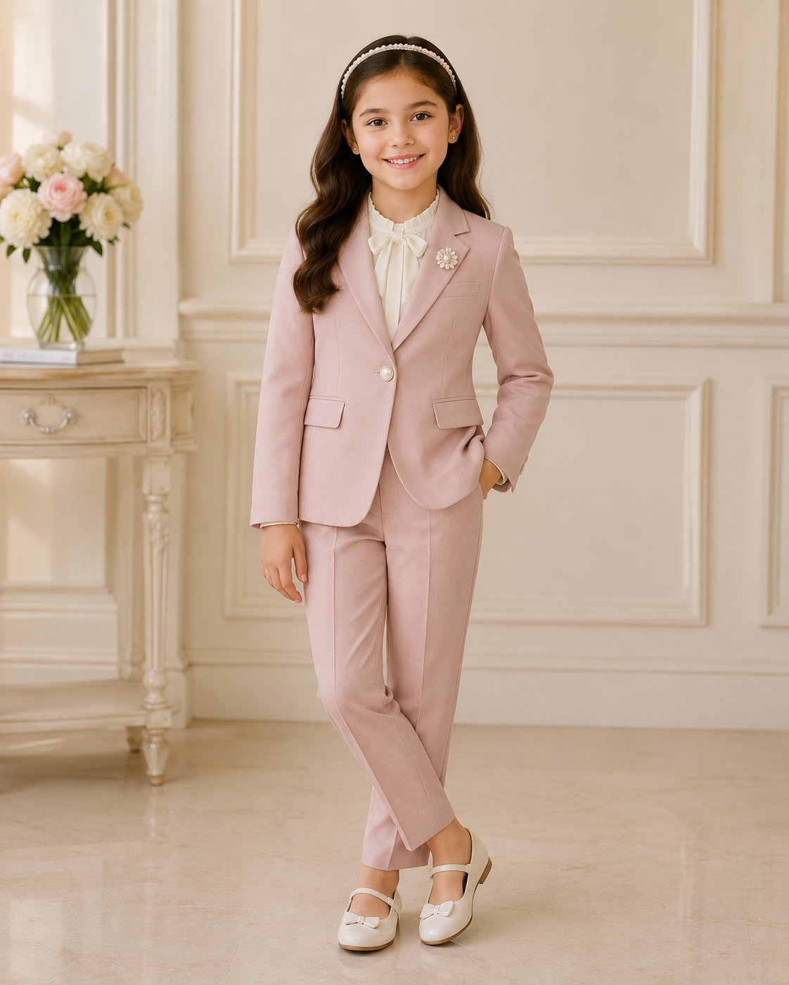 Girls Bespoke Elegant Portrait