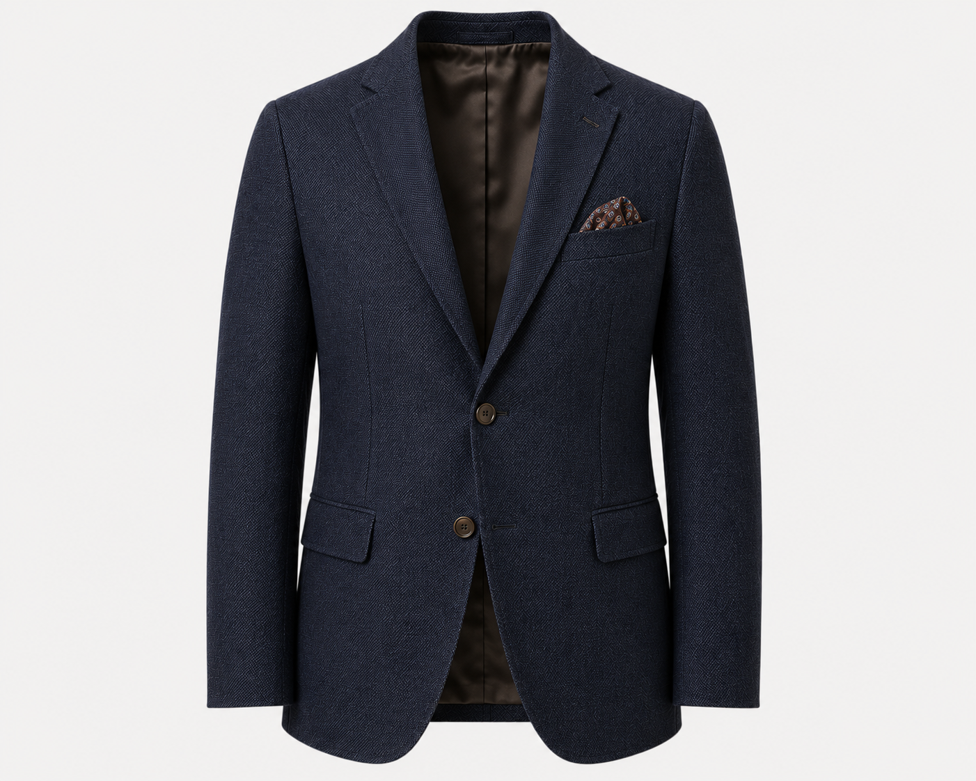 Men's Oatmeal Linen Blend Casual Sport Jacket