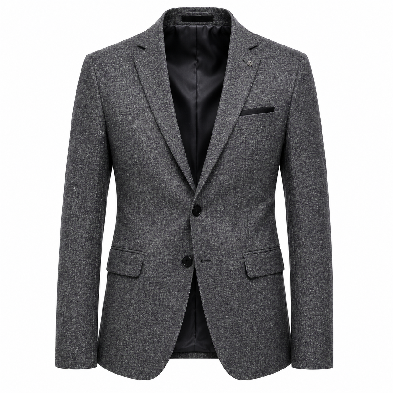 Men's Gray Minimalist Blazer