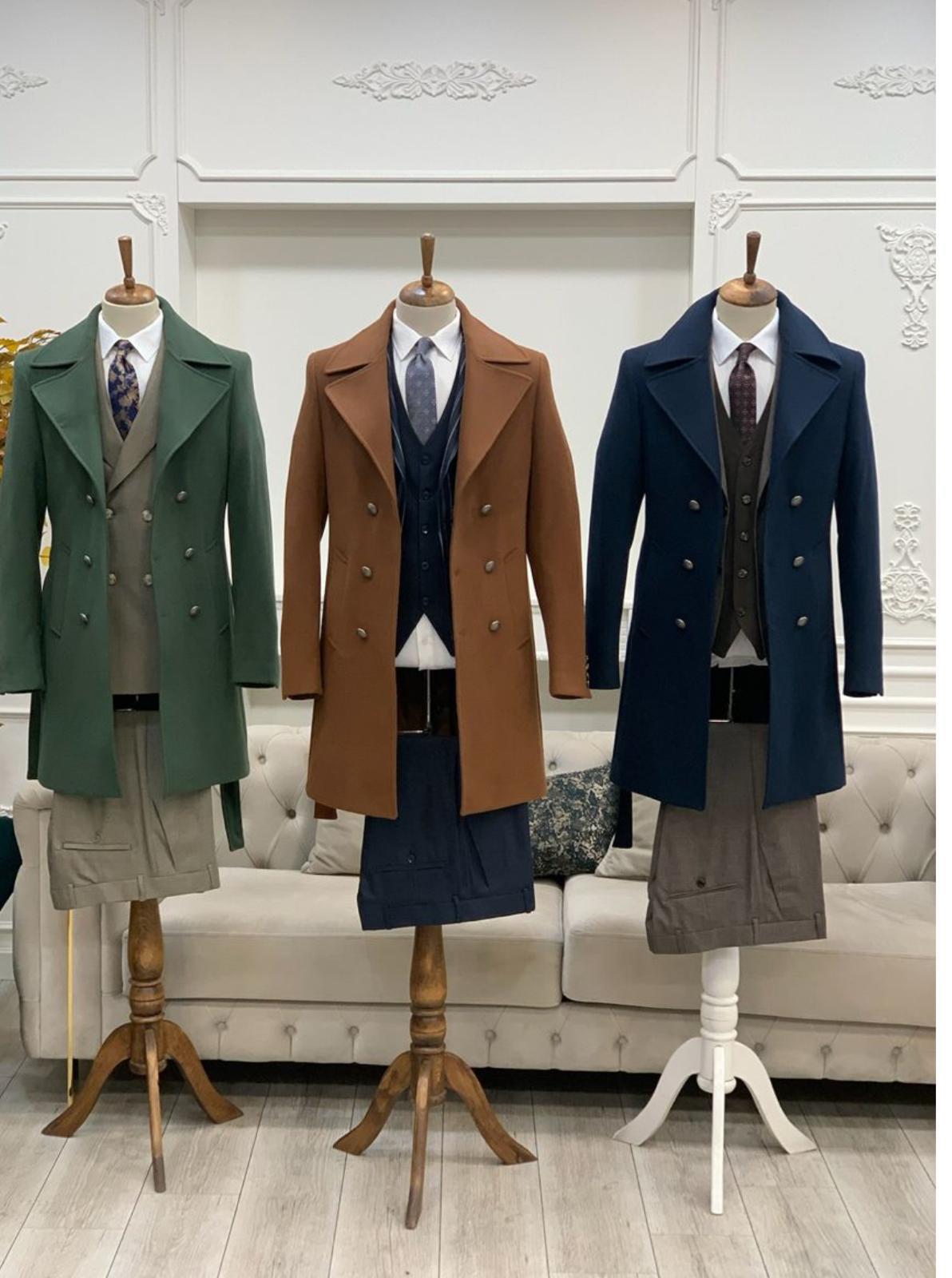 Men's Cashmere Wool Overcoat — Shaniel Bespoke Tailor